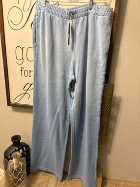 SKIMS French Terry Low Rise Straight Leg Pant